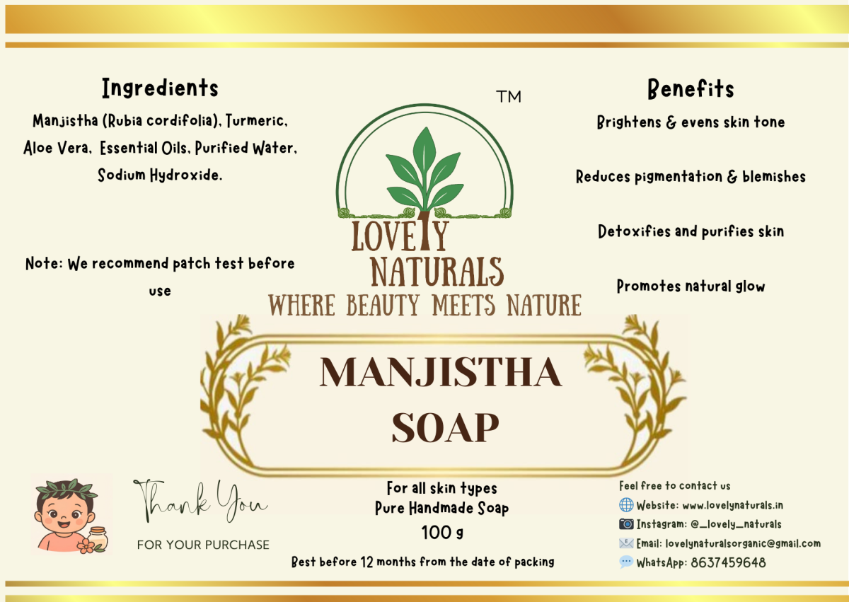 Manjistha soap