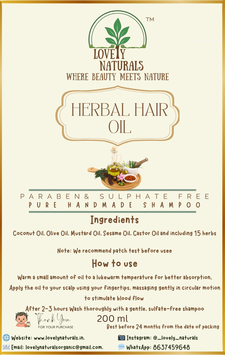 Herbal Hair Oil